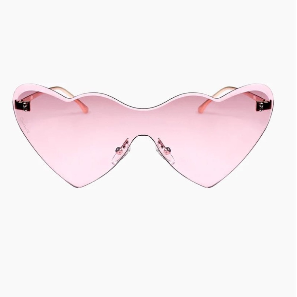 SALE ! Rare OTRA hearts on fire sunglasses 💕